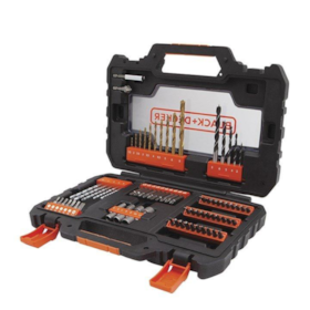 Kit de Brocas Bits e Pontas com 76 Peças A7231-XJ BLACK + DECKER