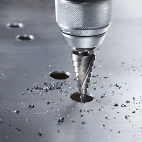 Kit de Brocas Escalonada para Metal HSS 4 a 12mm / 4 a 20mm / 6 a 30mm com 3 Peças 2608587426 BOSCH-f41a1b2f-cc40-4833-a171-4ff3c9e7dd62