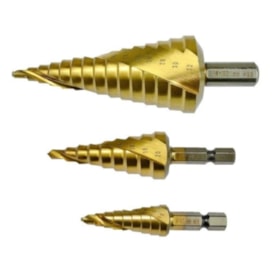 Kit de Brocas Escalonadas com 3 Peças D-41872 MAKITA