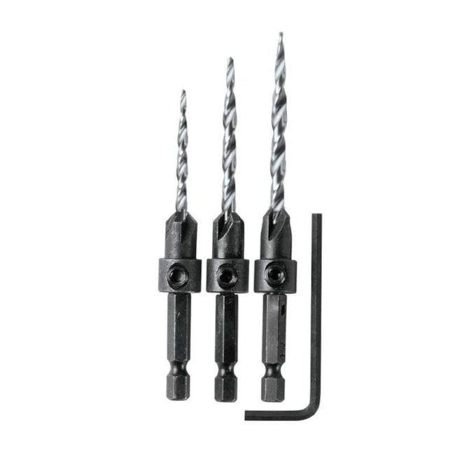 Kit de Brocas Escareadoras com Chave Hexagonal A-99661 MAKITA-69631394-501c-4439-9965-6dbf763ba5c3