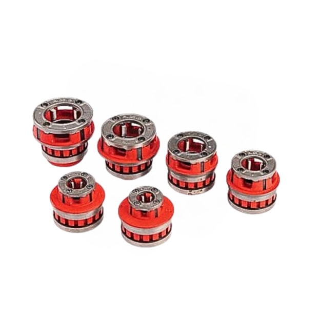 Kit de Cabeçotes 12-R 1/2”-2” BSPT para Rosqueadeira Portátil à Bateria 760 FXP 74483 RIDGID-86217c23-dc4b-47f7-8939-ca45f7185442