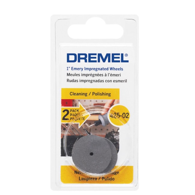 Kit de Disco para Polimento 2 Peças 26150425AA DREMEL-cf4124df-f067-4896-9e84-b675f2881878