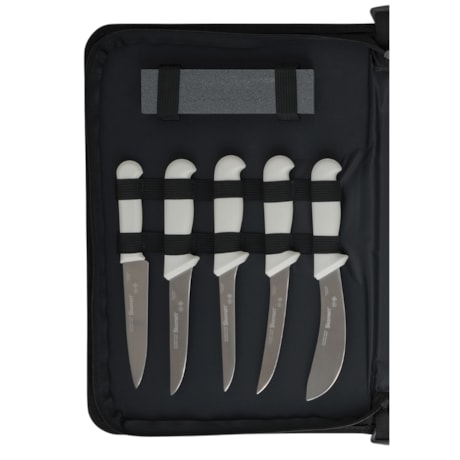 Kit de Facas Profissionais Cabo Branco Completo Estojo com 11 Peças BKK-11W STARRETT-764e5f1d-b41f-44d3-8907-0305d291e8e2