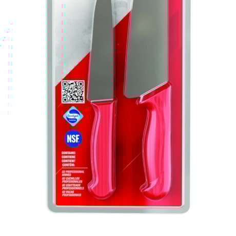 Kit de Facas Profissionais com 2 Peças Cabo Vermelho CUISINE BKK-2R STARRETT-9aa2b4e6-f382-4aa9-b1e7-3f62a103c06a