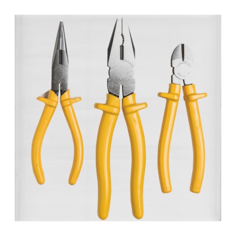 Kit de Ferramentas 3 Alicates Bico/Universal/Corte Diagonal 43409107 TRAMONTINA MASTER-06f000ce-02e1-4261-a6ed-733beb74c54a