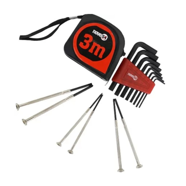 Kit de Ferramentas com 131 peças 3599131000 NOVE54-244ed569-48b4-430a-a573-a1e6d77b410a