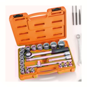 Kit de Ferramentas para Manutenção Automotiva e Industrial 74 Peças 44970074 TRAMONTINA PRO