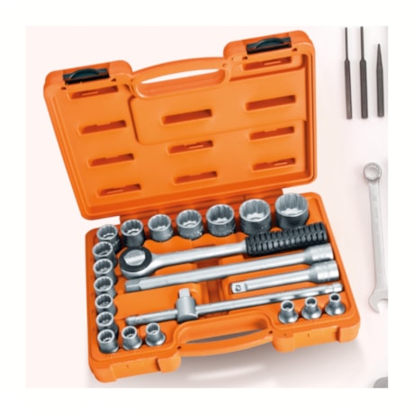 Kit de Ferramentas para Manutenção Automotiva e Industrial 74 Peças 44970074 TRAMONTINA PRO-ee1c68d6-e76b-4ec8-b6b3-4100cb4c246f