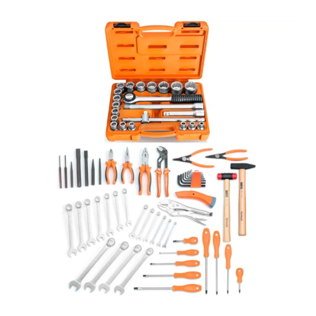 Kit de Ferramentas para Manutenção Automotiva e Industrial 74 Peças 44970074 TRAMONTINA PRO-6aa3168e-da0f-4dce-9bd4-fc9c9eba6026