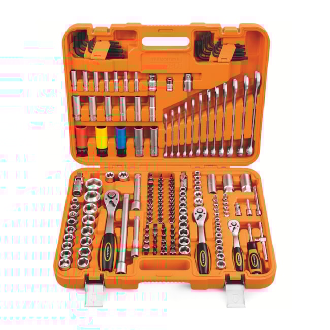 Kit de Ferramentas para Oficina Maleta com 176 Peças 44952176 TRAMONTINA PRO-0e582321-257c-457a-9bd8-fce49dce670b