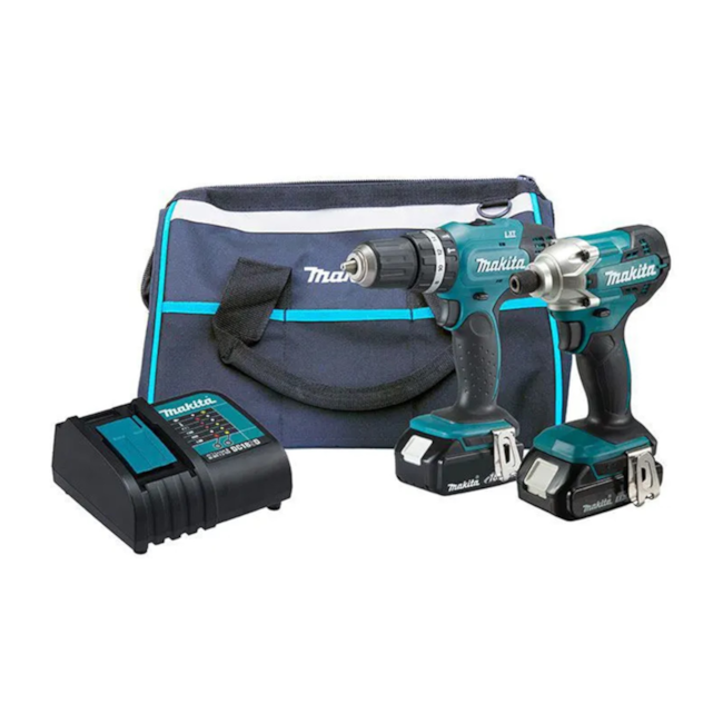 Kit de Furadeira + Parafusadeira 1/2