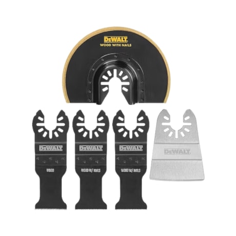 Kit de Lâminas Multicortadoras Oscilantes com 5 Peças Estojo DWA4216 DEWALT-2c20d089-a260-42f3-9f9f-64e794b025fa