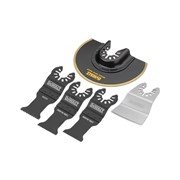 Kit de Lâminas Multicortadoras Oscilantes com 5 Peças Estojo DWA4216 DEWALT