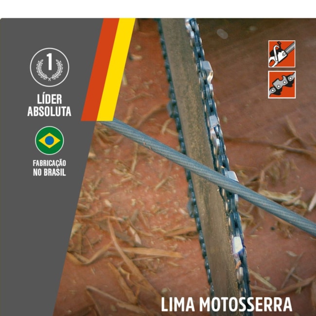 Kit de Lima para Motosserra sem Cabo 8x5/32