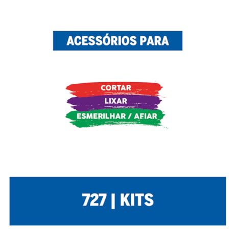 Kit de Lixar e Afiar para Micro Retífica com 31 Peças 26150727AB DREMEL-a94c266d-df01-41b5-a0c2-5f0b02883e52