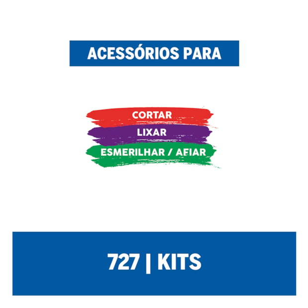 Kit de Lixar e Afiar para Micro Retífica com 31 Peças 26150727AB DREMEL-ee6493e6-384c-4b3a-8527-ae4c8eb28d90