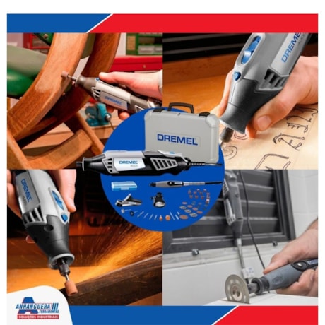 Kit de Micro Retífica 175W com Suporte Vertical + 36 Acessórios e 3 Acoplamentos DREMEL-fbfe69ee-c75e-45fb-903a-a6aaf0e82bc6