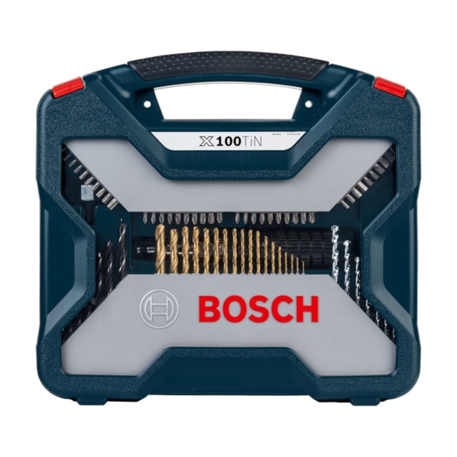 Kit de Pontas e Brocas com 100 Peças em Titânio X-LINE BOSCH-5d893ba4-ab1a-4d31-babd-04f3efaf4e89