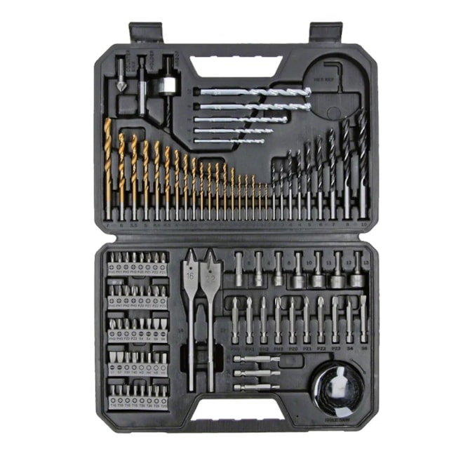 Kit de Pontas e Brocas de Titânio Fixar e Parafusar com 103 Peças 2608594070 BOSCH-c573e2f3-6220-4806-8dc2-b08c93c21466