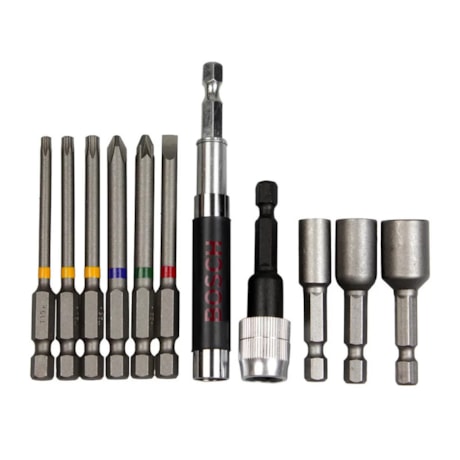 Kit de Pontas e Soquetes Extra Hard PH/PZ/T/SL/H com 43 Peças 2607017164 BOSCH-85f4d3b9-b447-406e-bd19-2fc160fc6af3