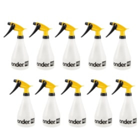 Kit de Pulverizador Manual 10 peças 500ml VONDER