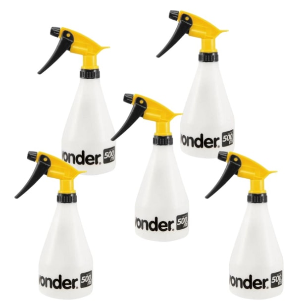 Kit de Pulverizador Manual 5 peças 500ml VONDER-36990f14-2f0f-401b-80db-322876e57473