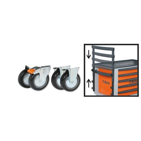 Kit de Rodas para Caixa de Ferramenta C23st 2300ST/KIT BETA-9cfeec9e-7171-480a-9b1e-b58a74dbb464