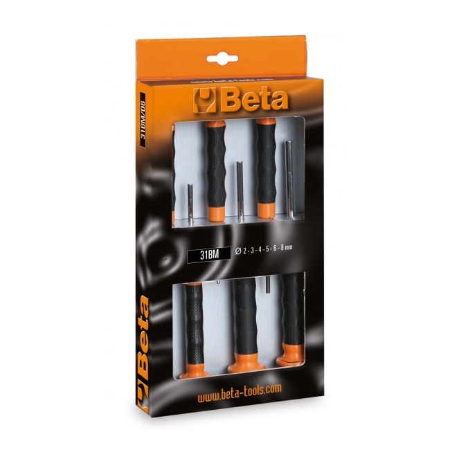 Kit de Saca Pino Paralelo Com Punho 2 a 8mm 6 Peças 31BM/D6 BETA-3b6015c7-3e8b-40ab-9f92-e1885cabfa2a