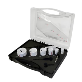 Kit de Serras Copo Bimetal 16mm a 51mm com 6 Peças D-47123 MAKITA
