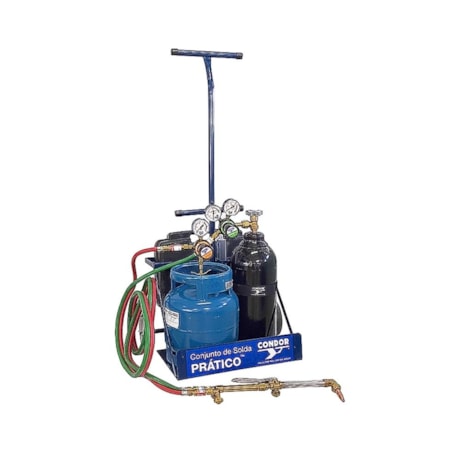 Kit de Solda Oxigênio GLP PPU PRATICO P5 408197 CONDOR-0f481895-1096-43e9-a0f0-9910477a622c