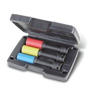 Kit de Soquete Impacto Sextavado 17 a 21mm com 3 Peças Longo Encaixe 1/2"" Colorido 720LCL/C3 BETA
