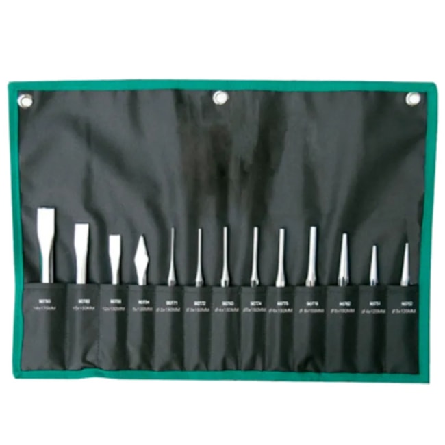 Kit de Talhadeira Punção E Saca Pino 13 Peças ST09164SJ SATA-98813d4d-d76e-4bed-8ed0-7e0500aa7823