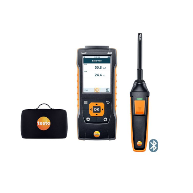 Kit de Umidade com Bluetooth 0563 4404 440 TESTO-6d521c7b-c8a0-4f6b-81d0-80a2685fcda2