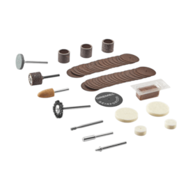 Kit de Uso Geral com 52 Peças para Micro Retífica 26150730AA DREMEL