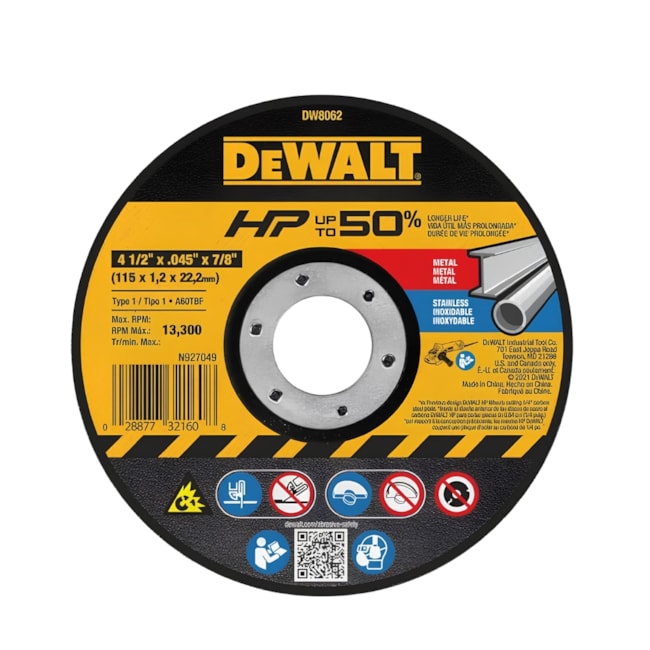 Kit DEWALT Esmerilhadeira Angular 4.1/2