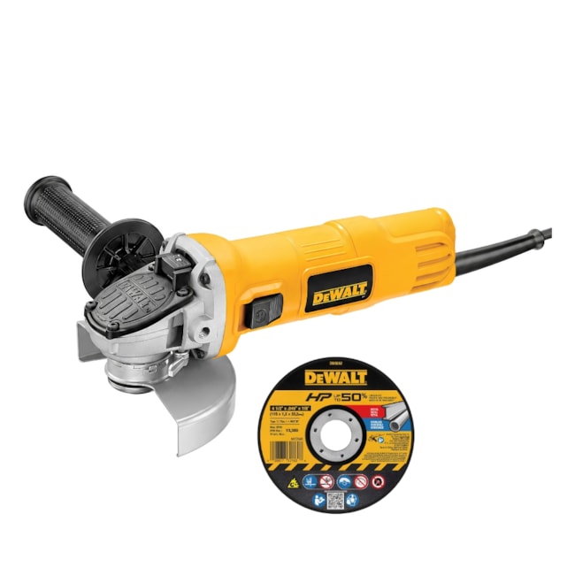 Kit DEWALT Esmerilhadeira Angular 4.1/2