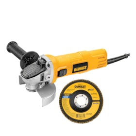 Kit DEWALT Esmerilhadeira Angular 4.1/2