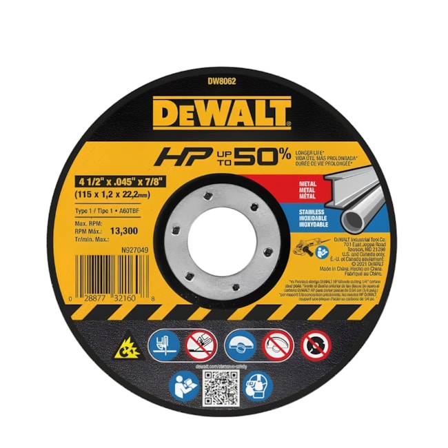 Kit DEWALT Esmerilhadeira Angular 4.1/2