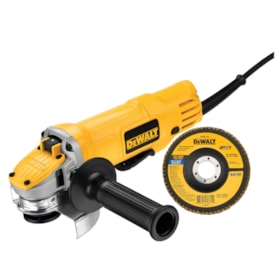 Kit DEWALT Esmerilhadeira Angular 4.1/2