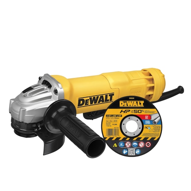 Kit DEWALT Esmerilhadeira Angular 5