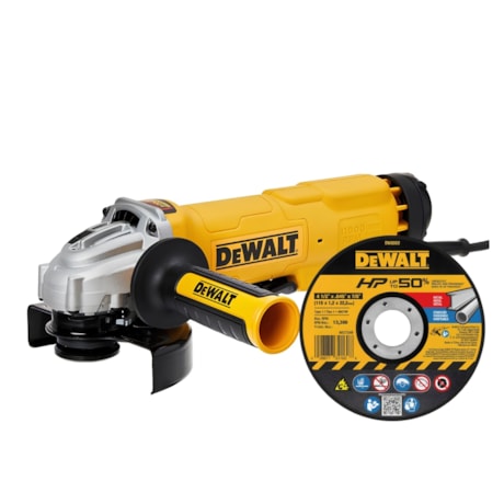 Kit DEWALT Esmerilhadeira Angular 5