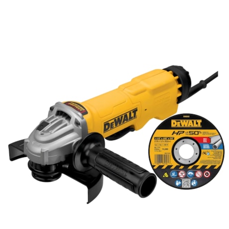 Kit DEWALT Esmerilhadeira Angular 5