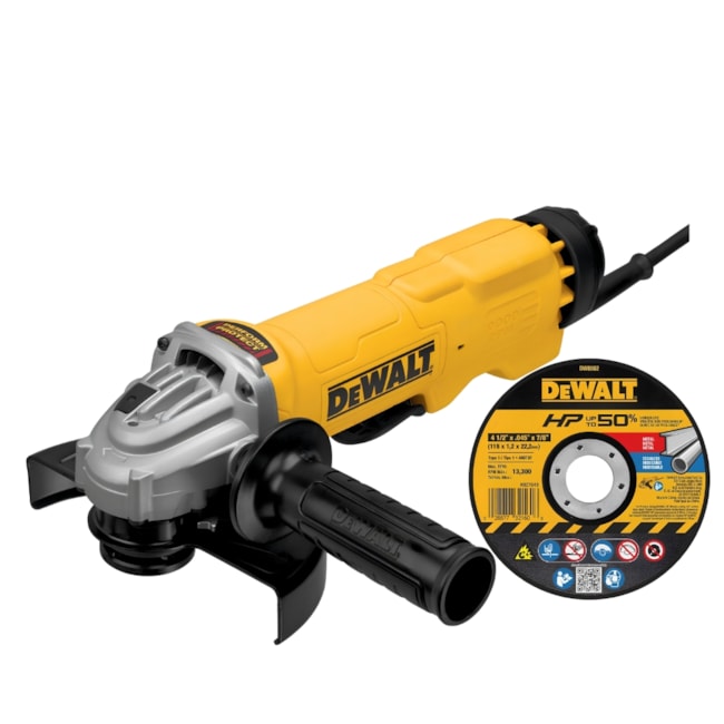 Kit DEWALT Esmerilhadeira Angular 5