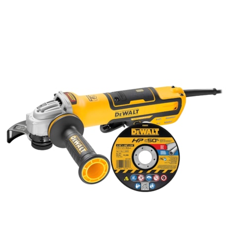 Kit DEWALT Esmerilhadeira Angular 5