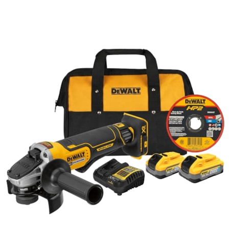 Kit DEWALT Esmerilhadeira Angular 5