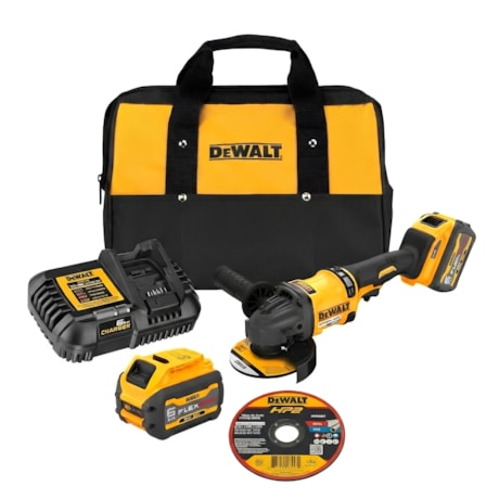 Kit DEWALT Esmerilhadeira Angular 5