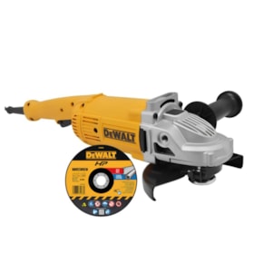 Kit DEWALT Esmerilhadeira Angular 7