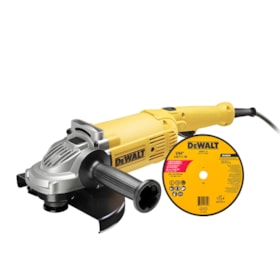 Kit DEWALT Esmerilhadeira Angular 9