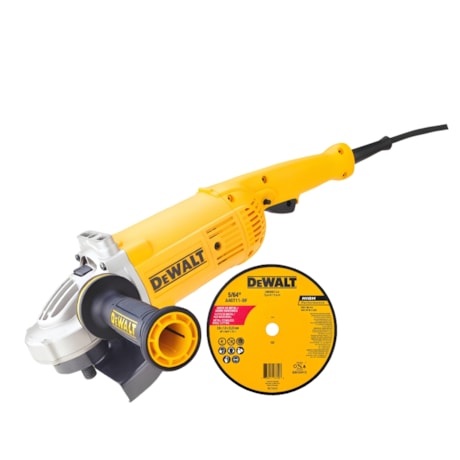 Kit DEWALT Esmerilhadeira Angular 9