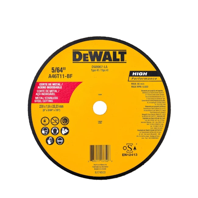 Kit DEWALT Esmerilhadeira Angular 9